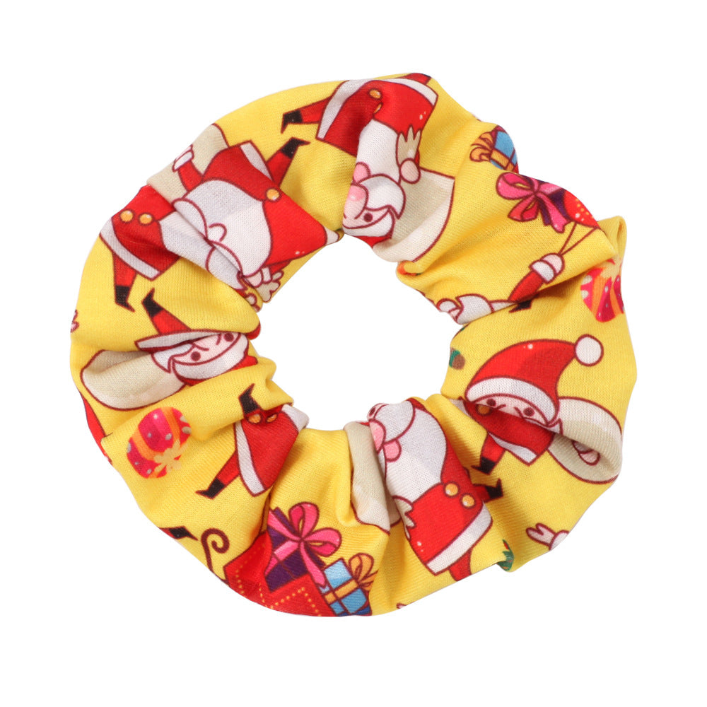 Wholesale Christmas Snowman Bell Santa Claus Deer Antler Hat Large Intestine Hairband